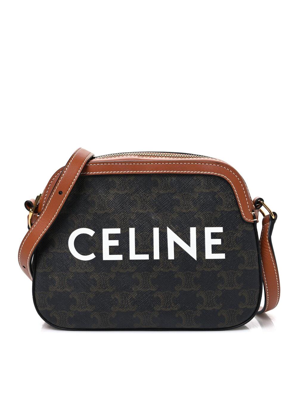 Celine Triomphe Canvas Small Camera Bag #331599C12B